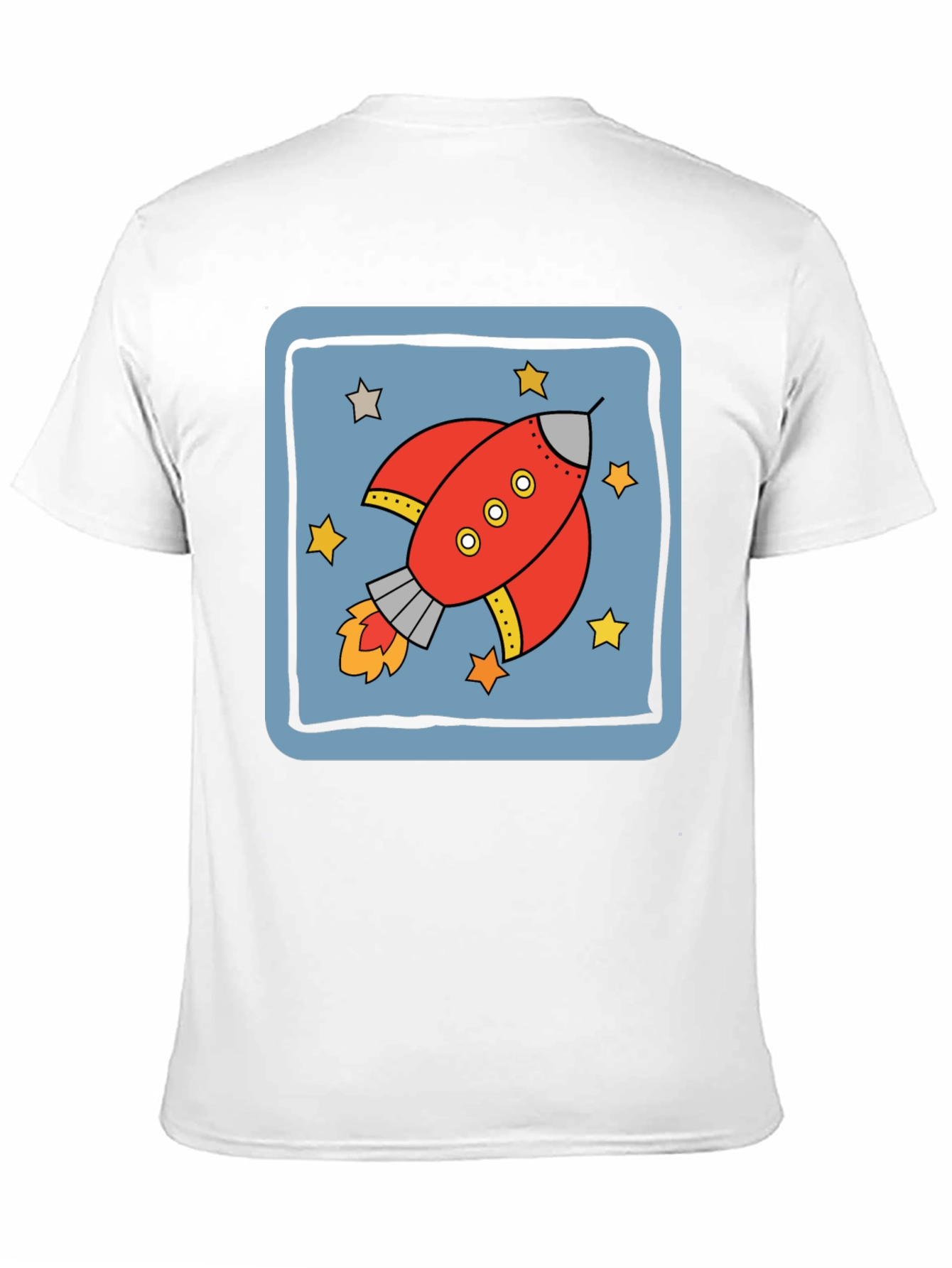 Retro Rocket T-Shirt - Space Adventure Design