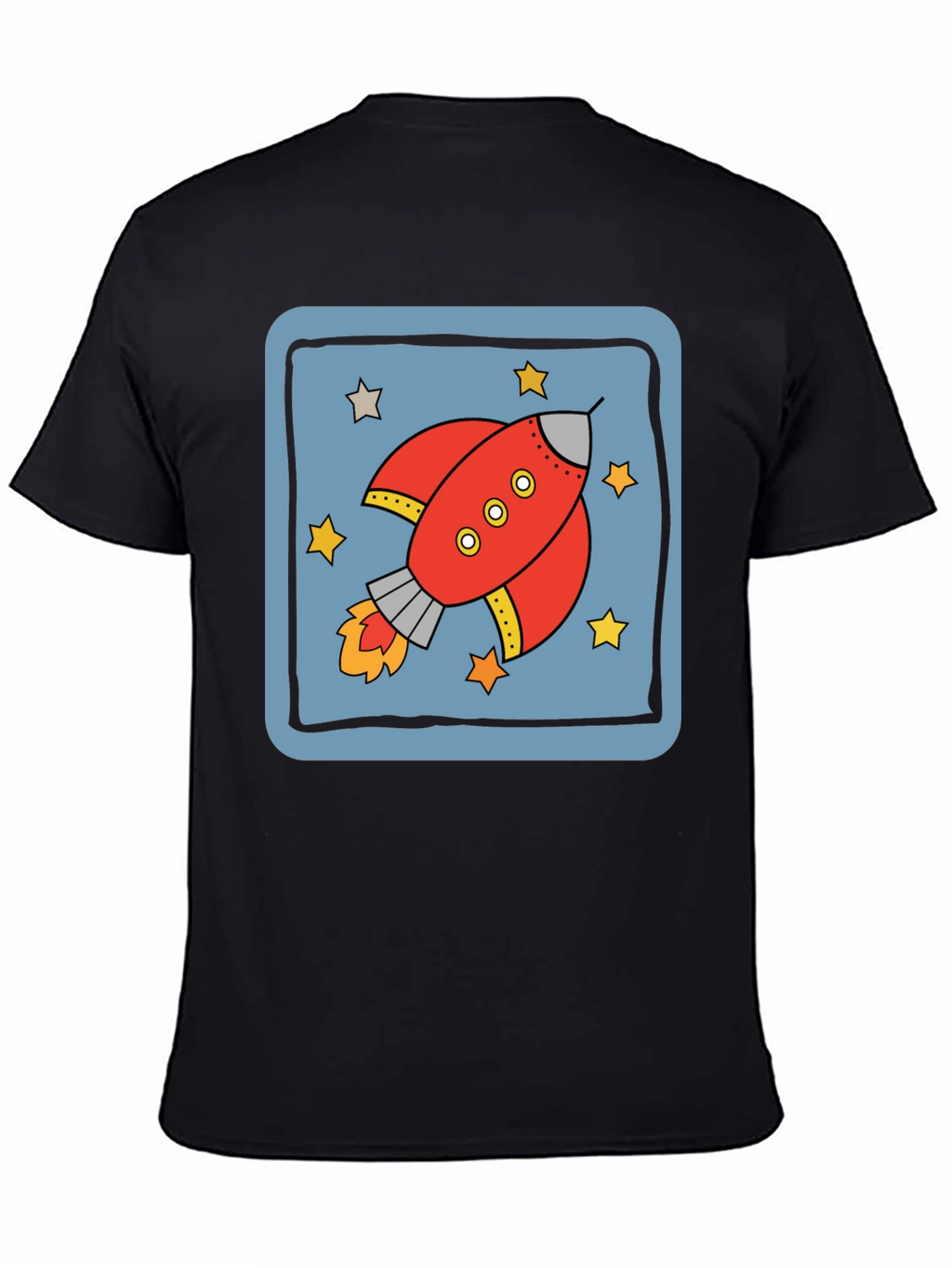 Retro Rocket T-Shirt - Space Adventure Design