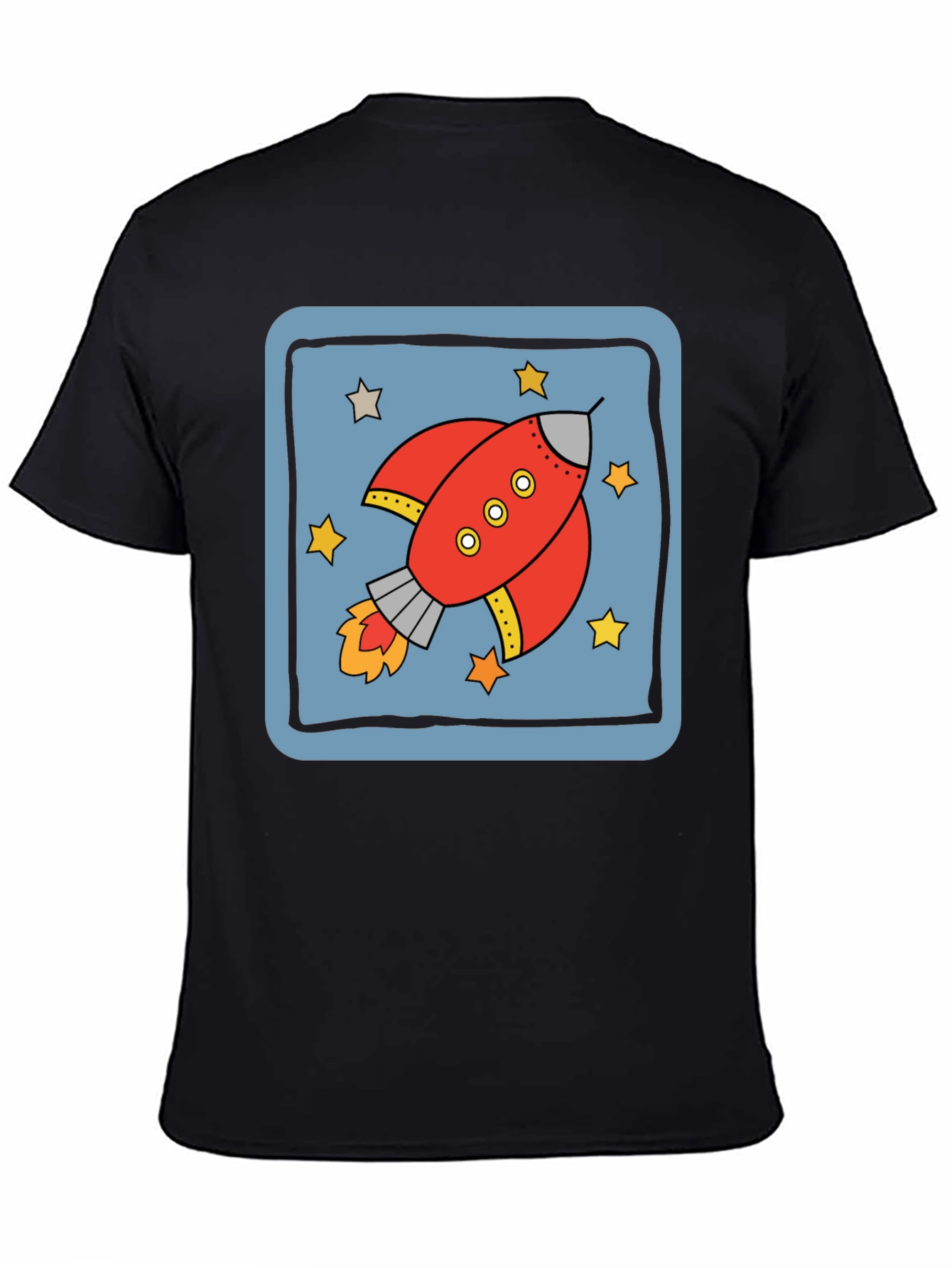 Retro Rocket T-Shirt - Space Adventure Design
