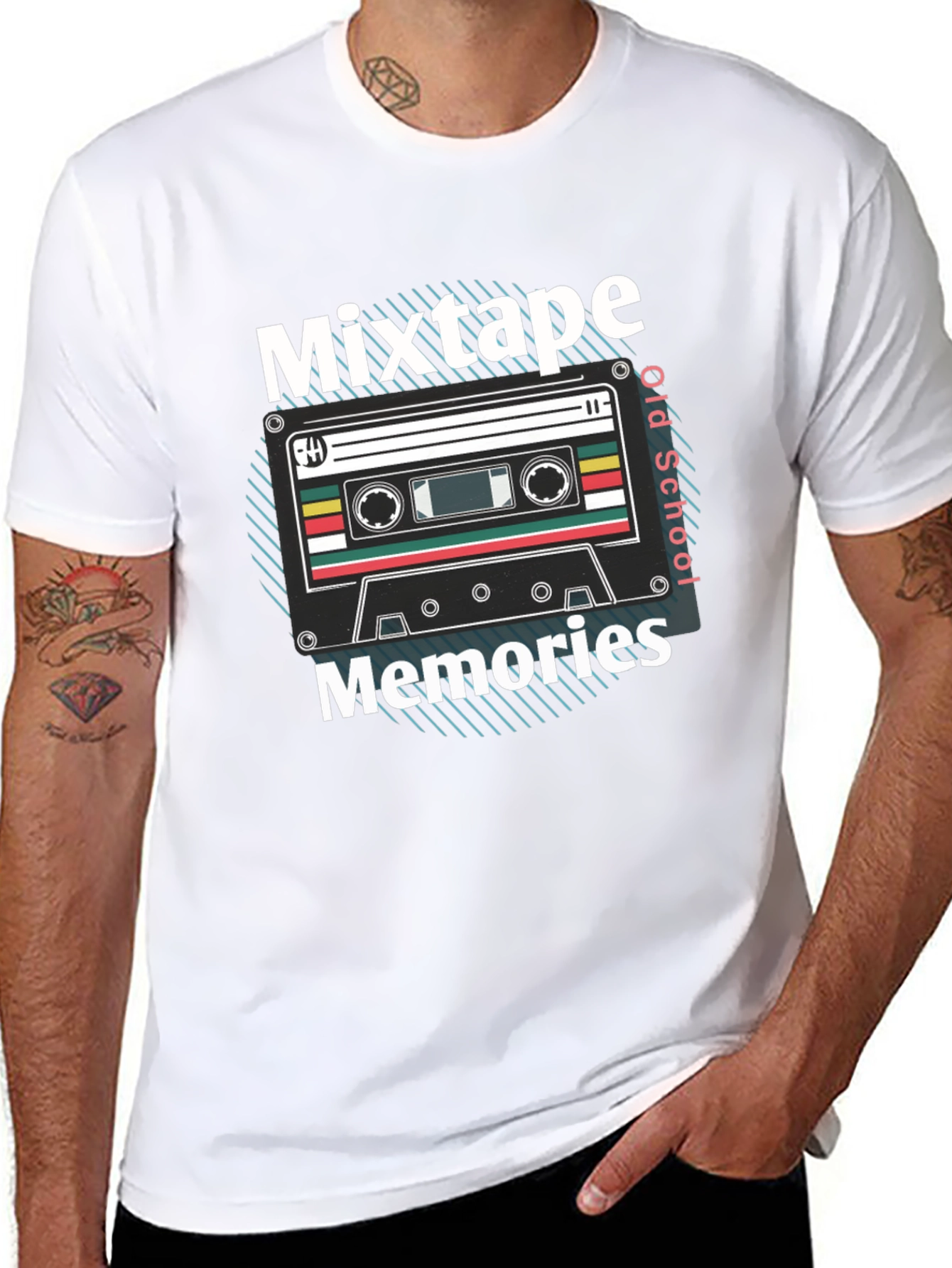 Mixtape Memories Tee - Retro Cassette T-Shirt