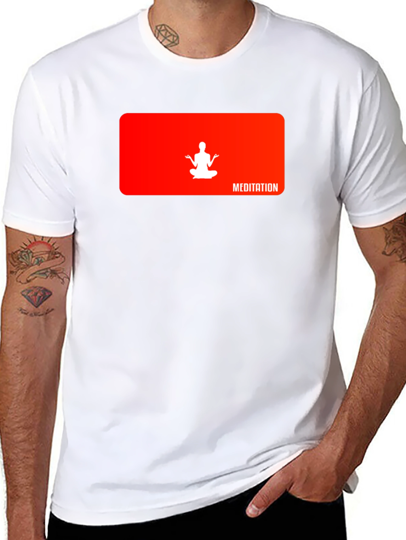 Meditation T-Shirt - Relax & Focus Tee