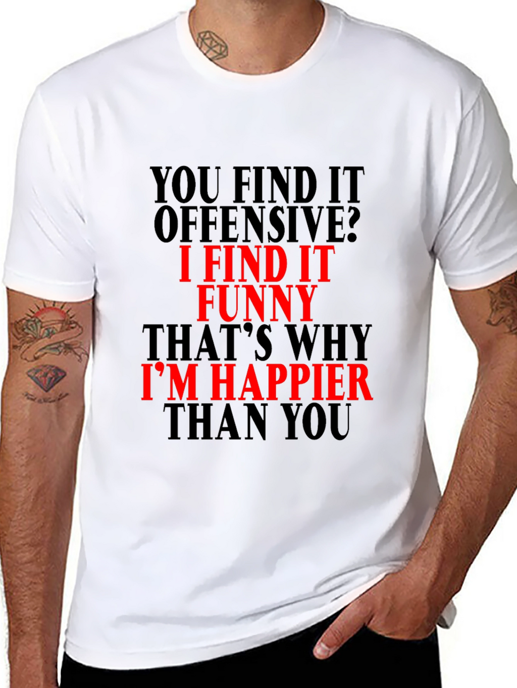 Funny Offensive Graphic Tee