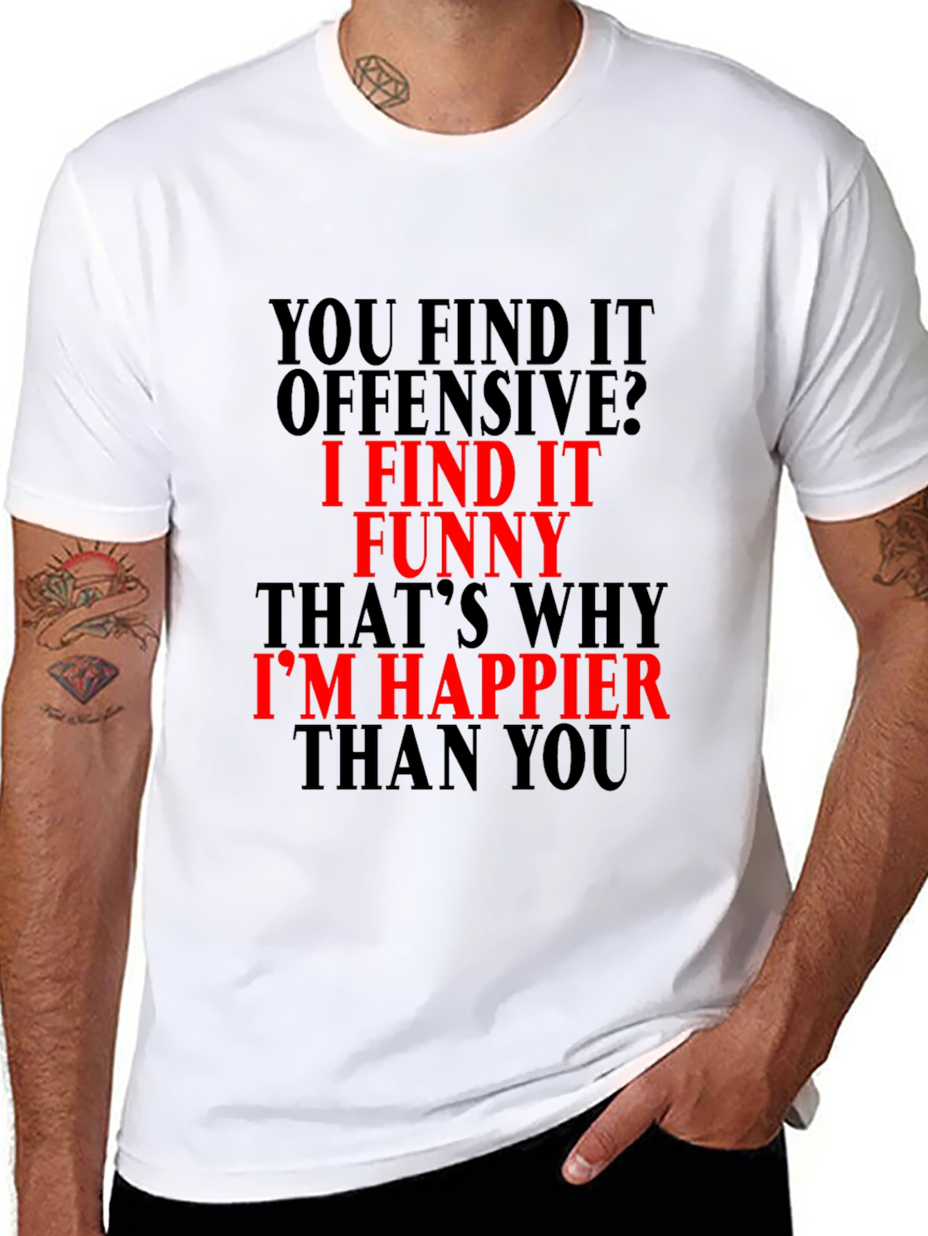 Funny Offensive Graphic Tee
