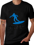 Diese Mama Liebt Surfen T-Shirt - Surfer Mom Tee
