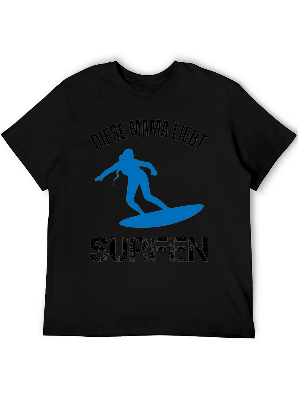 Diese Mama Liebt Surfen T-Shirt - Surfer Mom Tee