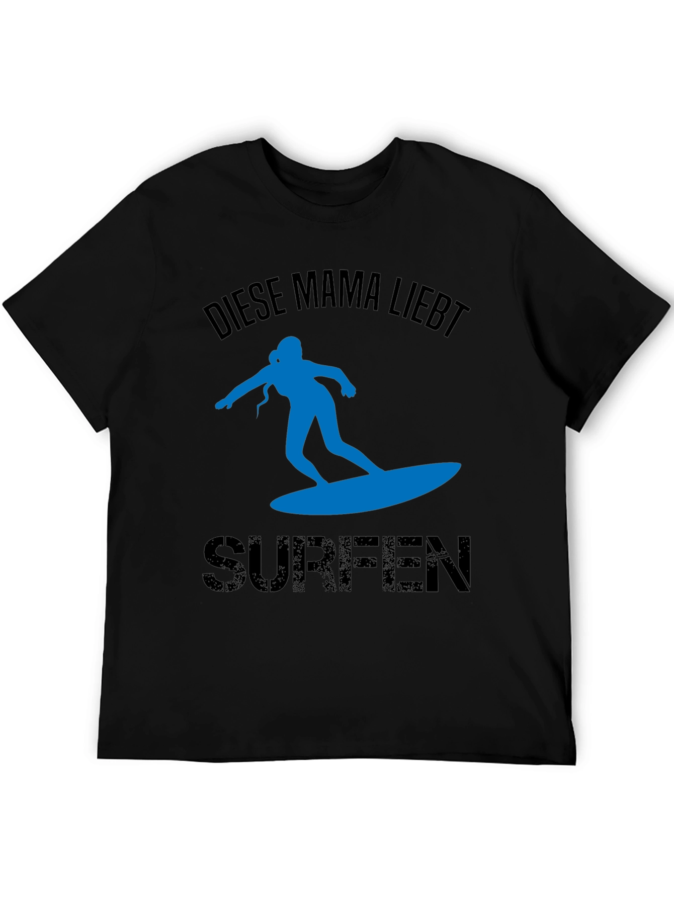 Diese Mama Liebt Surfen T-Shirt - Surfer Mom Tee