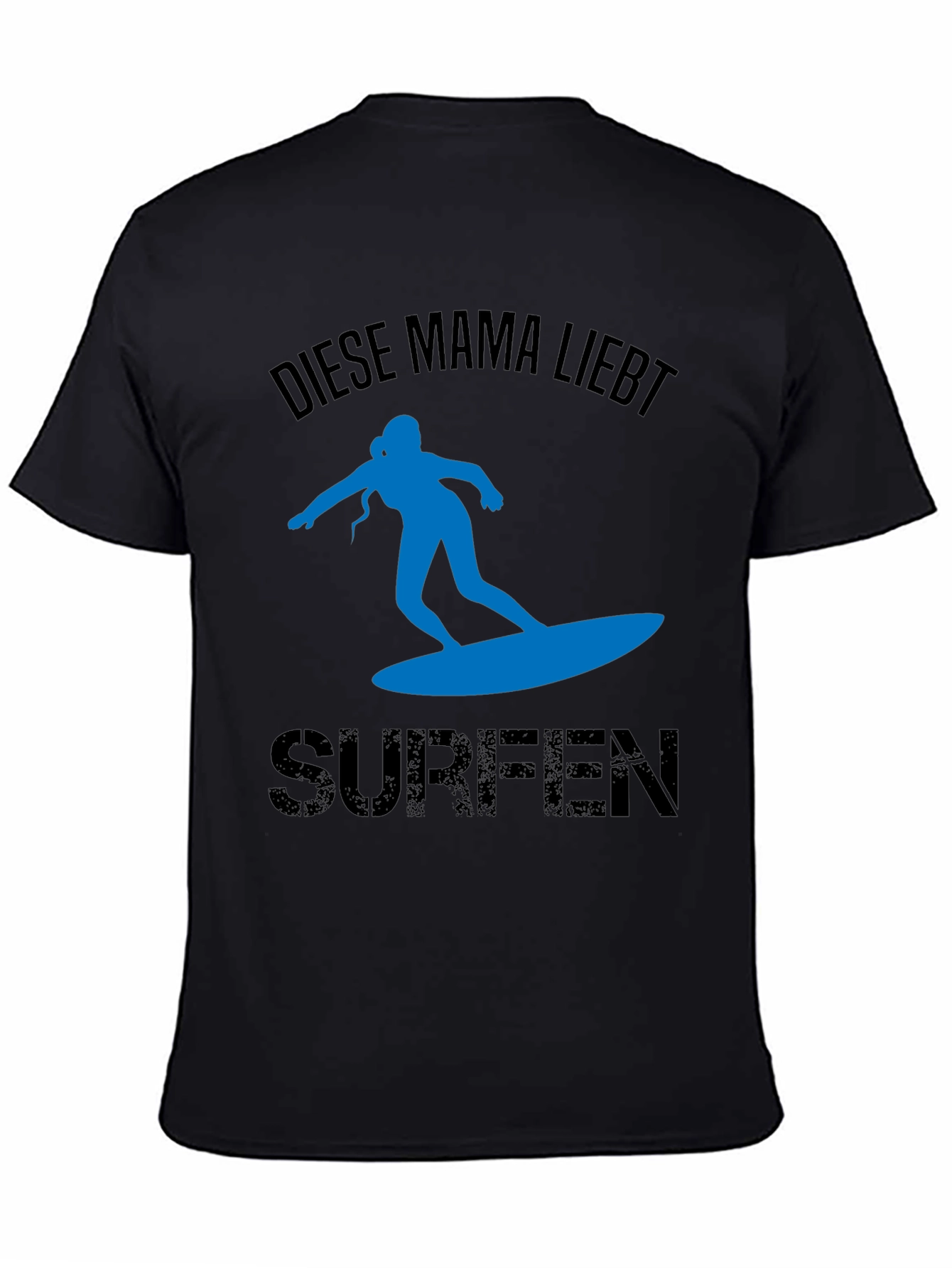 Diese Mama Liebt Surfen T-Shirt - Surfer Mom Tee