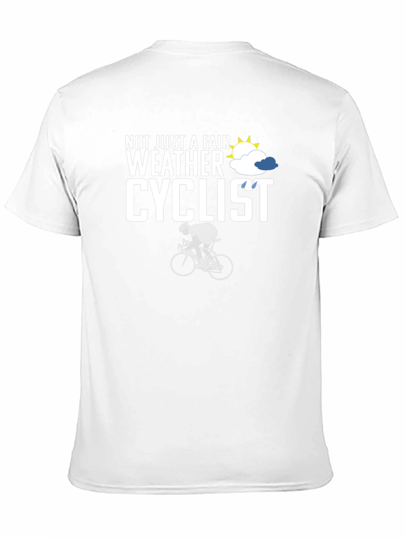 Fair Weather Cyclist T-Shirt - Cycling Enthusiast Apparel