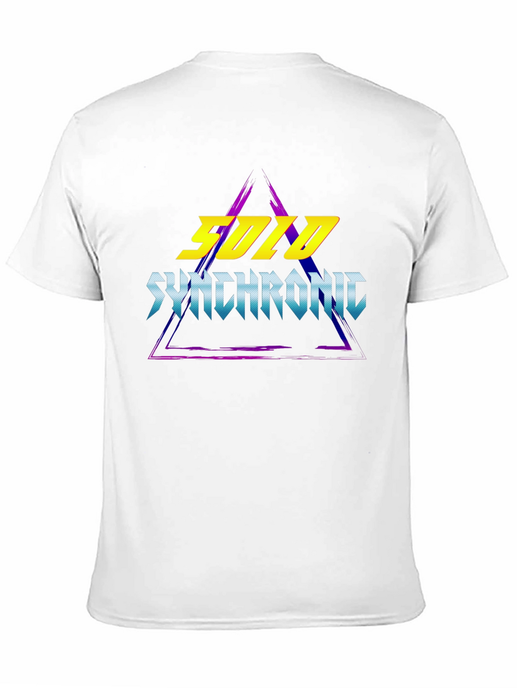 Solo Synchronic T-Shirt - Retro Wave Design