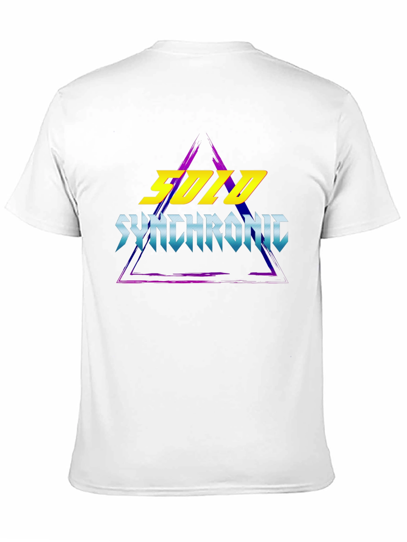 Solo Synchronic T-Shirt - Retro Wave Design