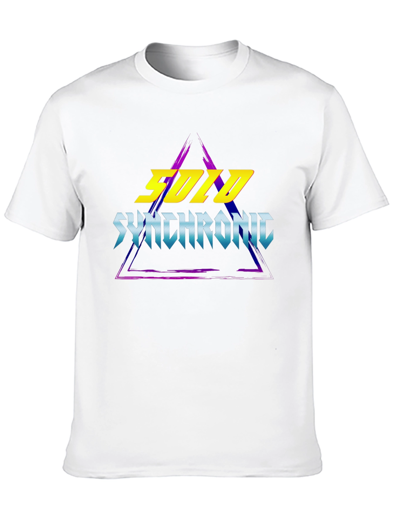 Solo Synchronic T-Shirt - Retro Wave Design