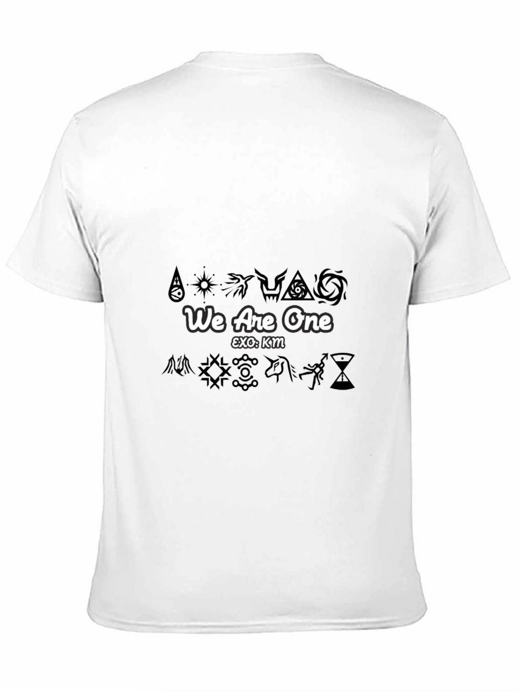 We Are One EXO: KM Black T-Shirt