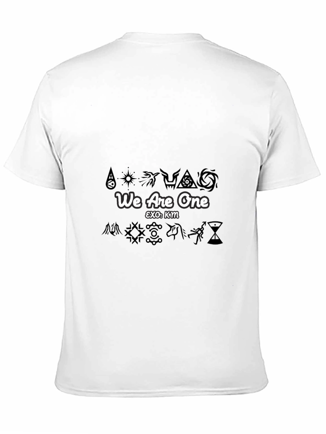 We Are One EXO: KM Black T-Shirt