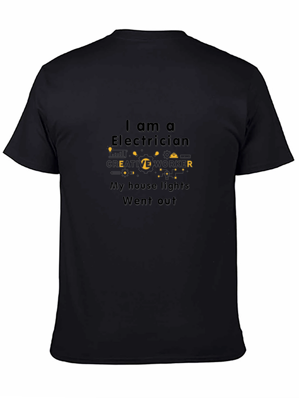 Electrician Creative Worker T-Shirt