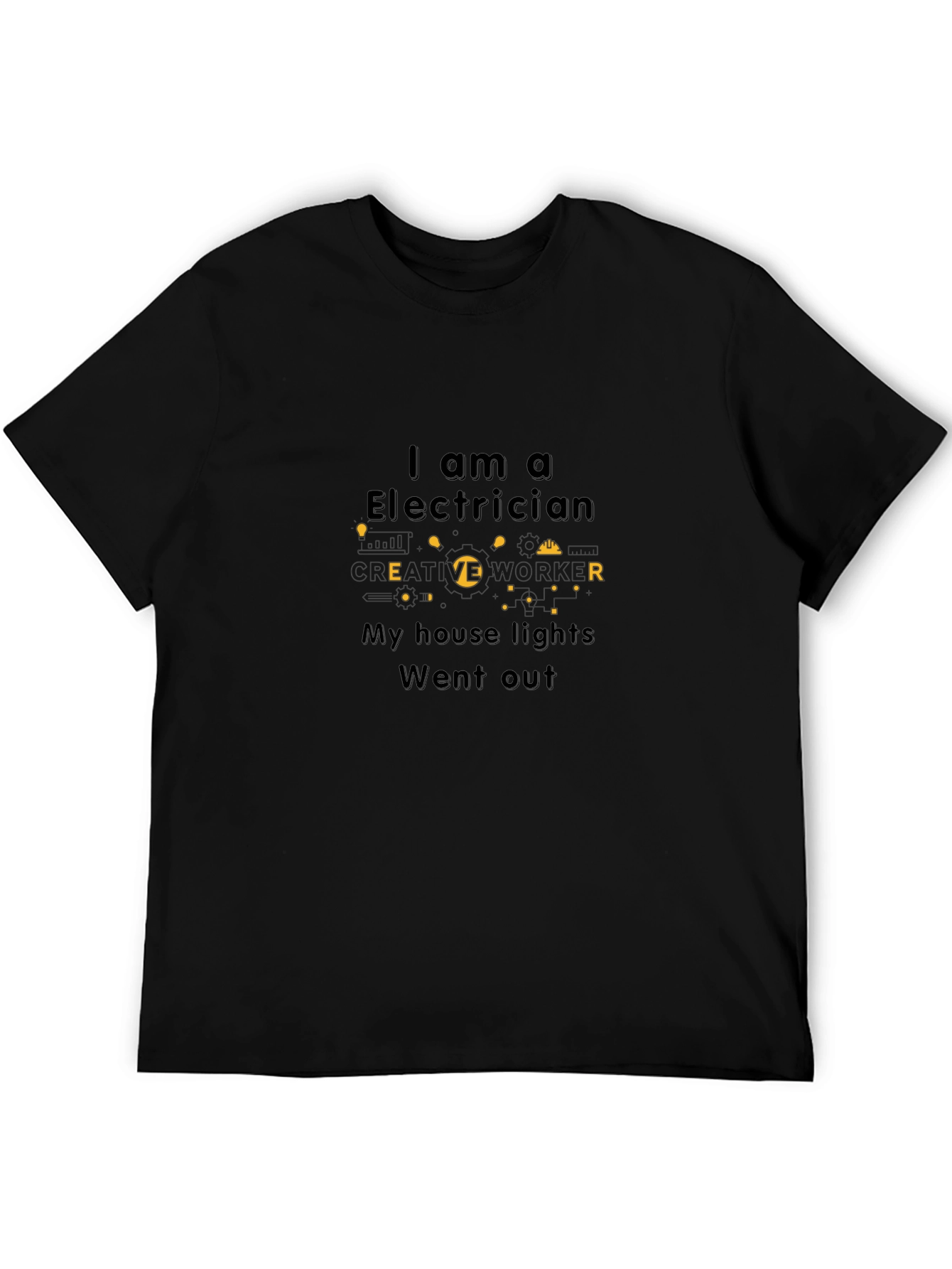 Electrician Creative Worker T-Shirt
