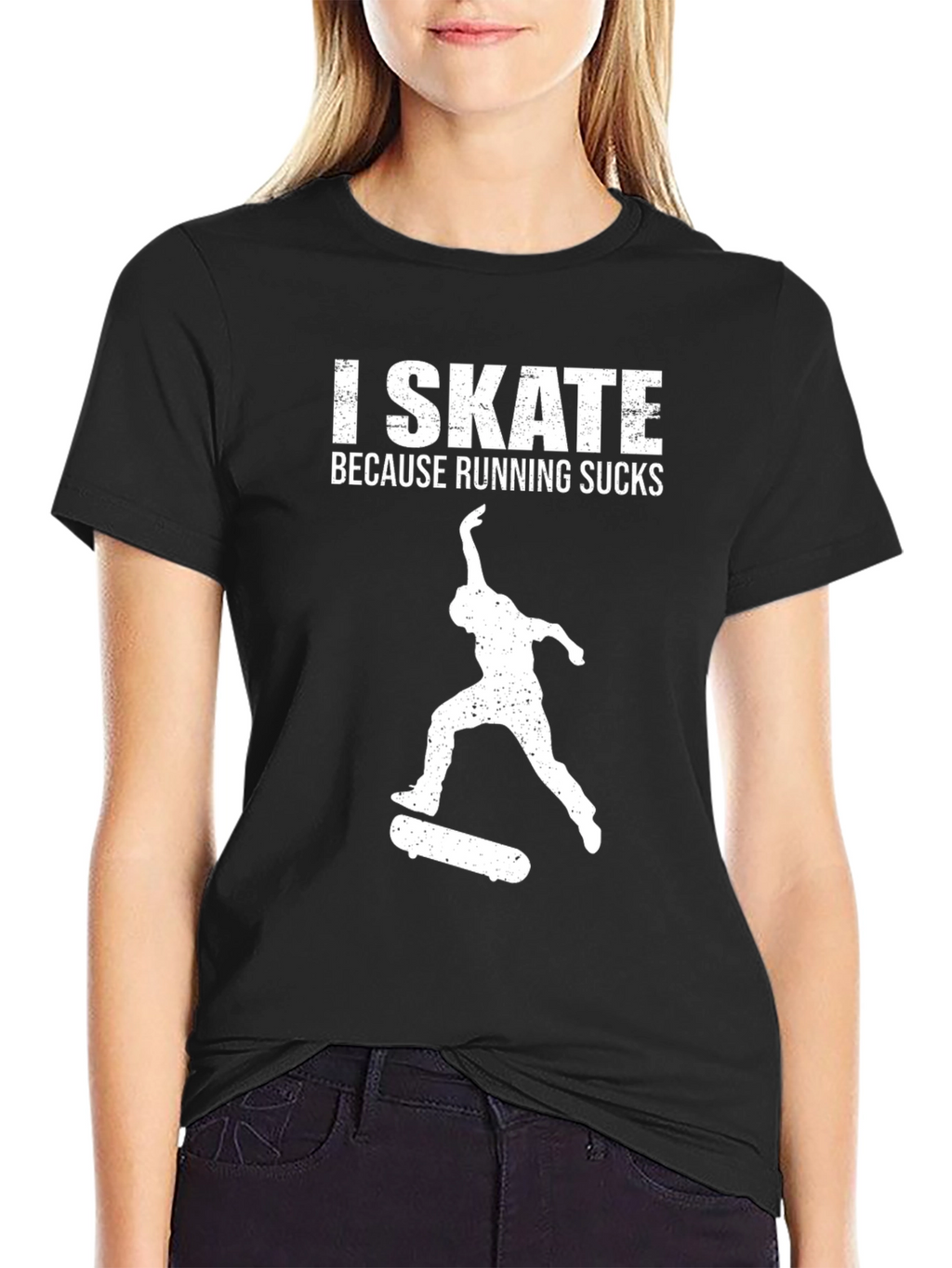 I Skate T-Shirt: Skateboarding Lifestyle Apparel