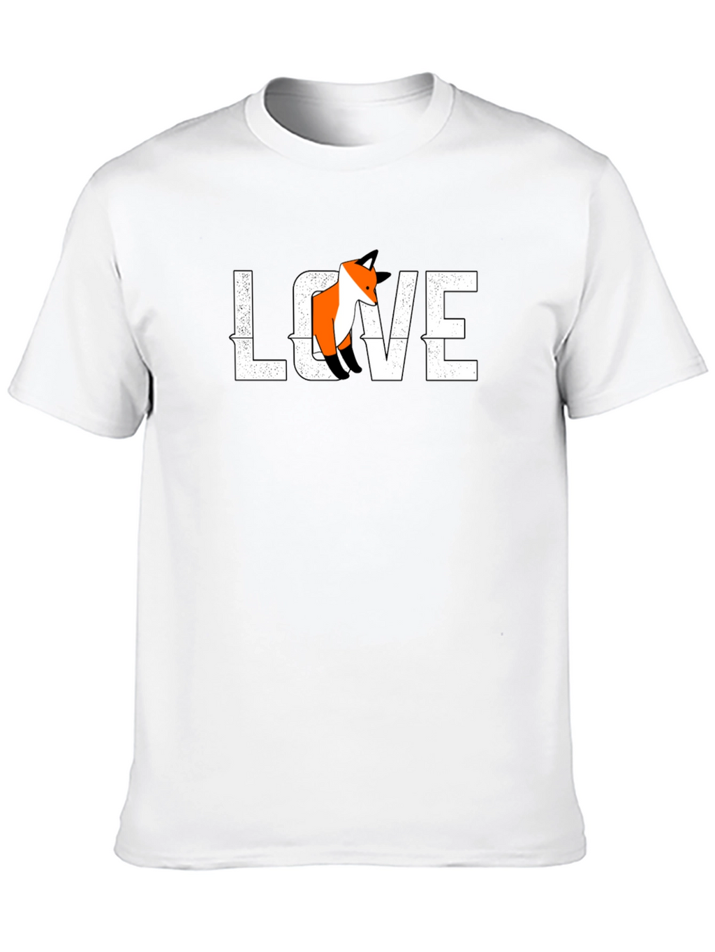 Love Fox Graphic Tee - Black