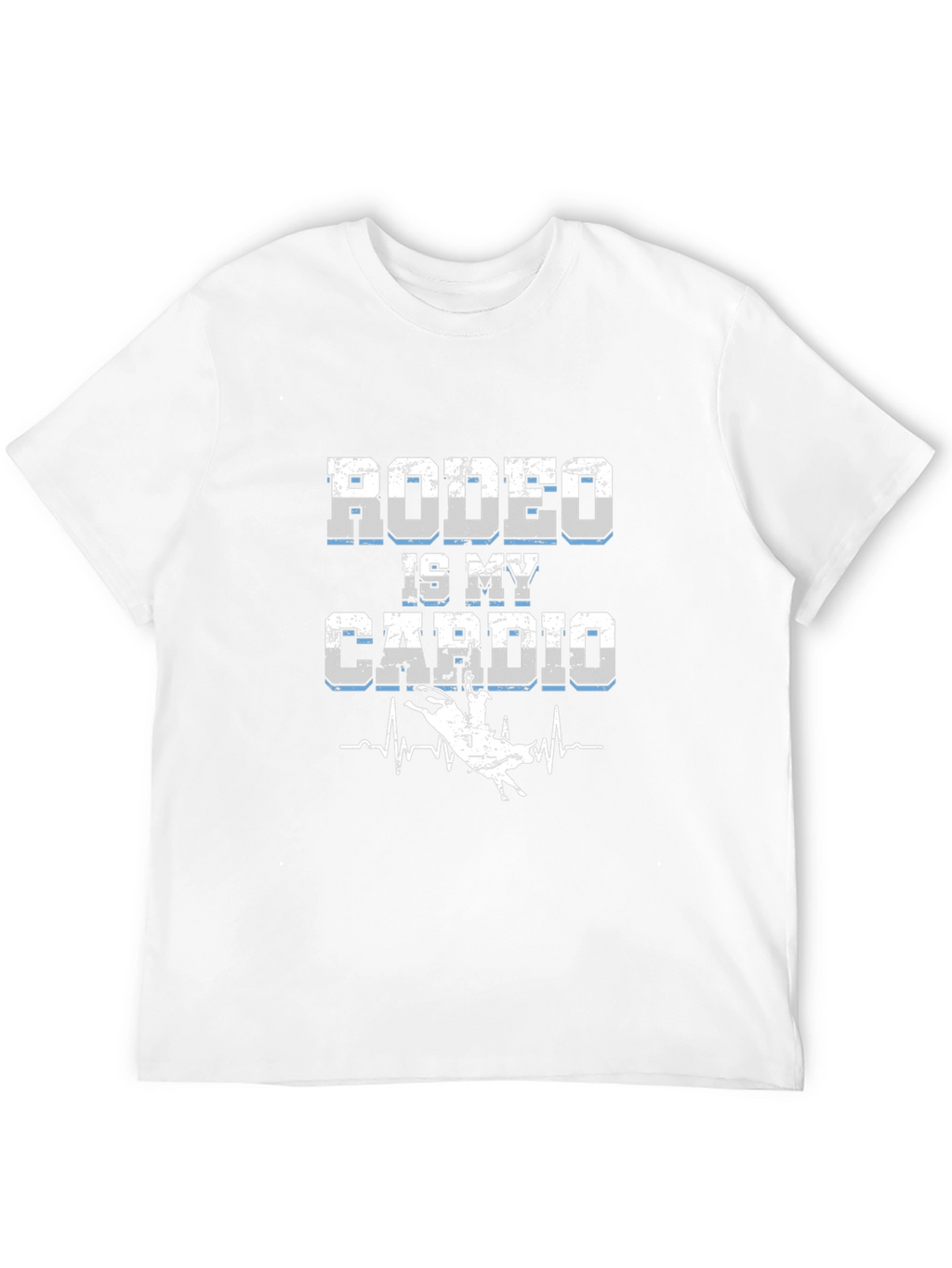 Rodeo Is My Cardio Black T-Shirt