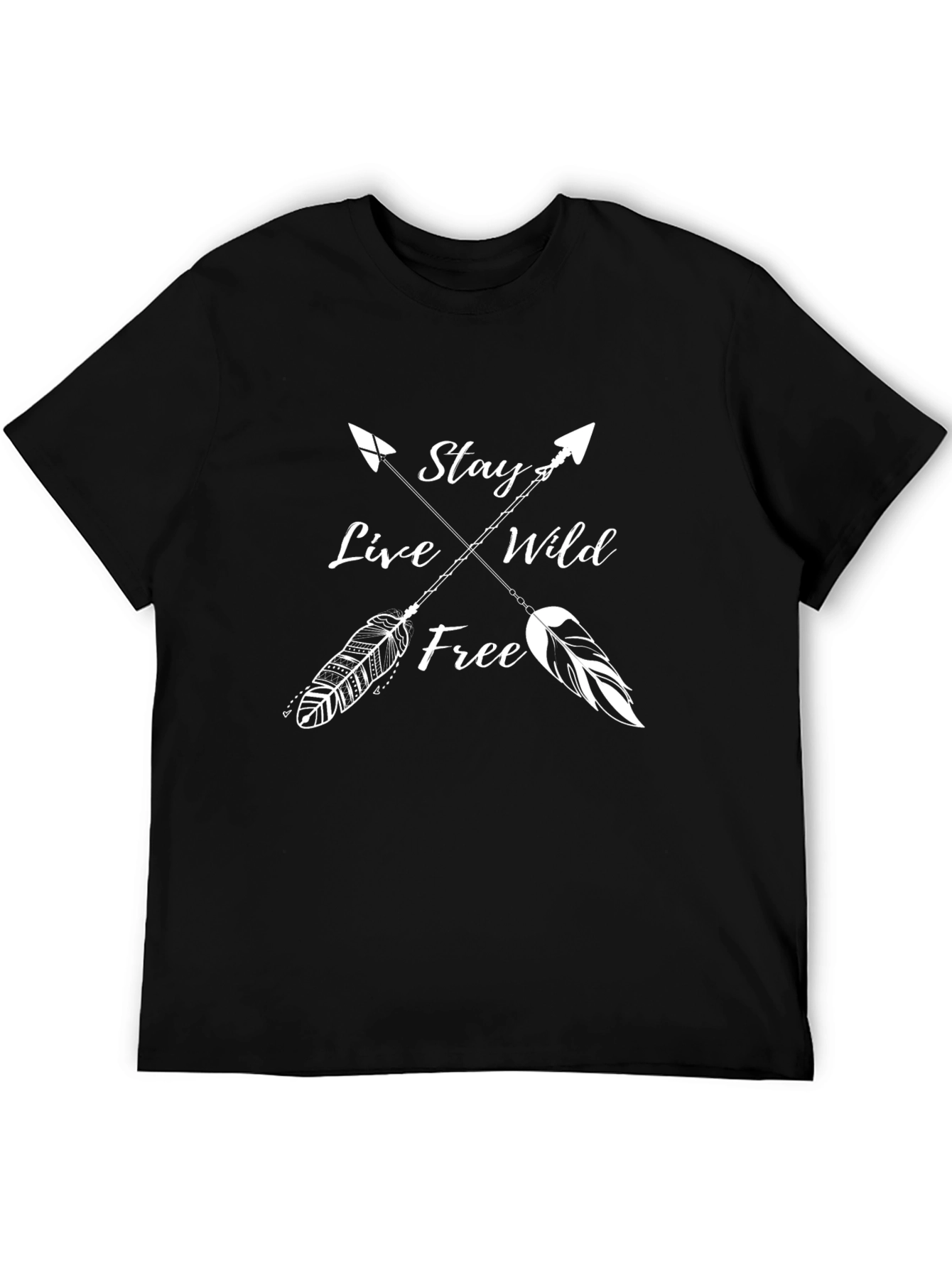 Stay Wild Free Arrow Graphic Tee