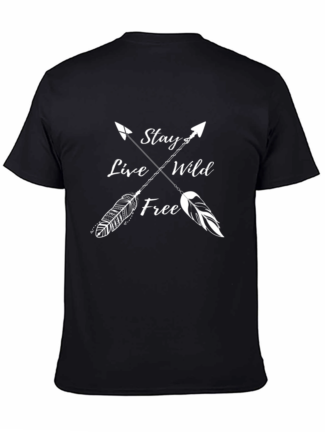 Stay Wild Free Arrow Graphic Tee