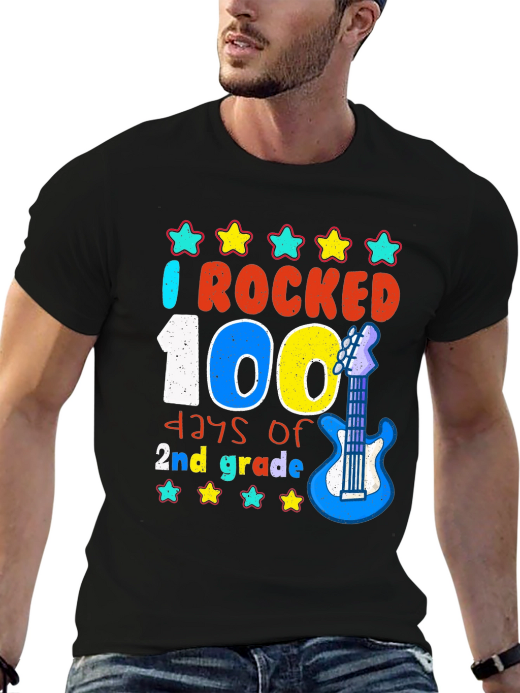 I Rocked 100 Days of 2nd Grade T-Shirt