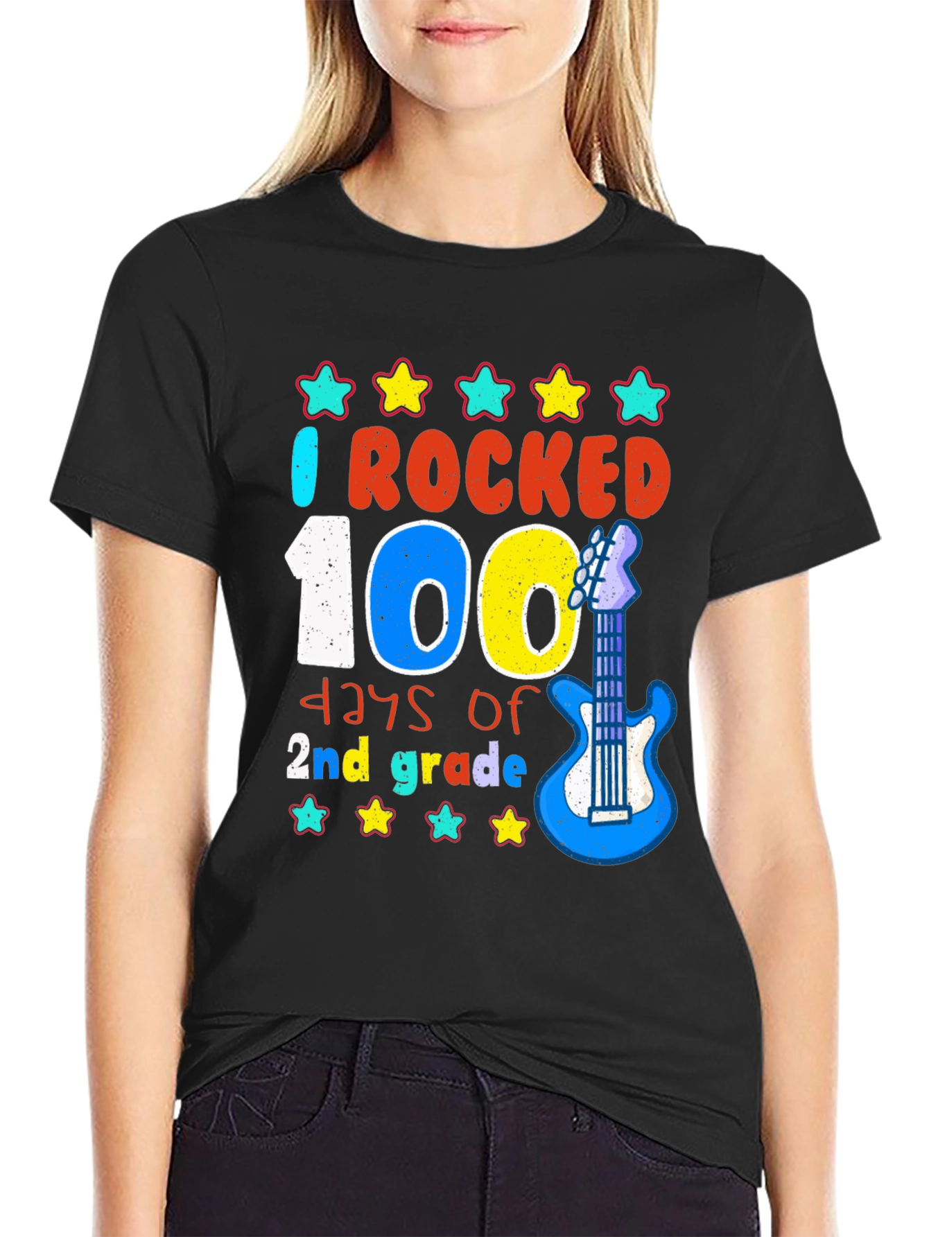 I Rocked 100 Days of 2nd Grade T-Shirt