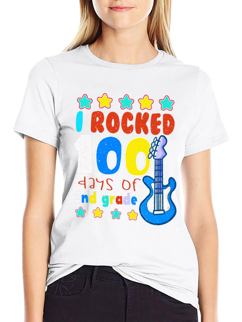 I Rocked 100 Days of 2nd Grade T-Shirt