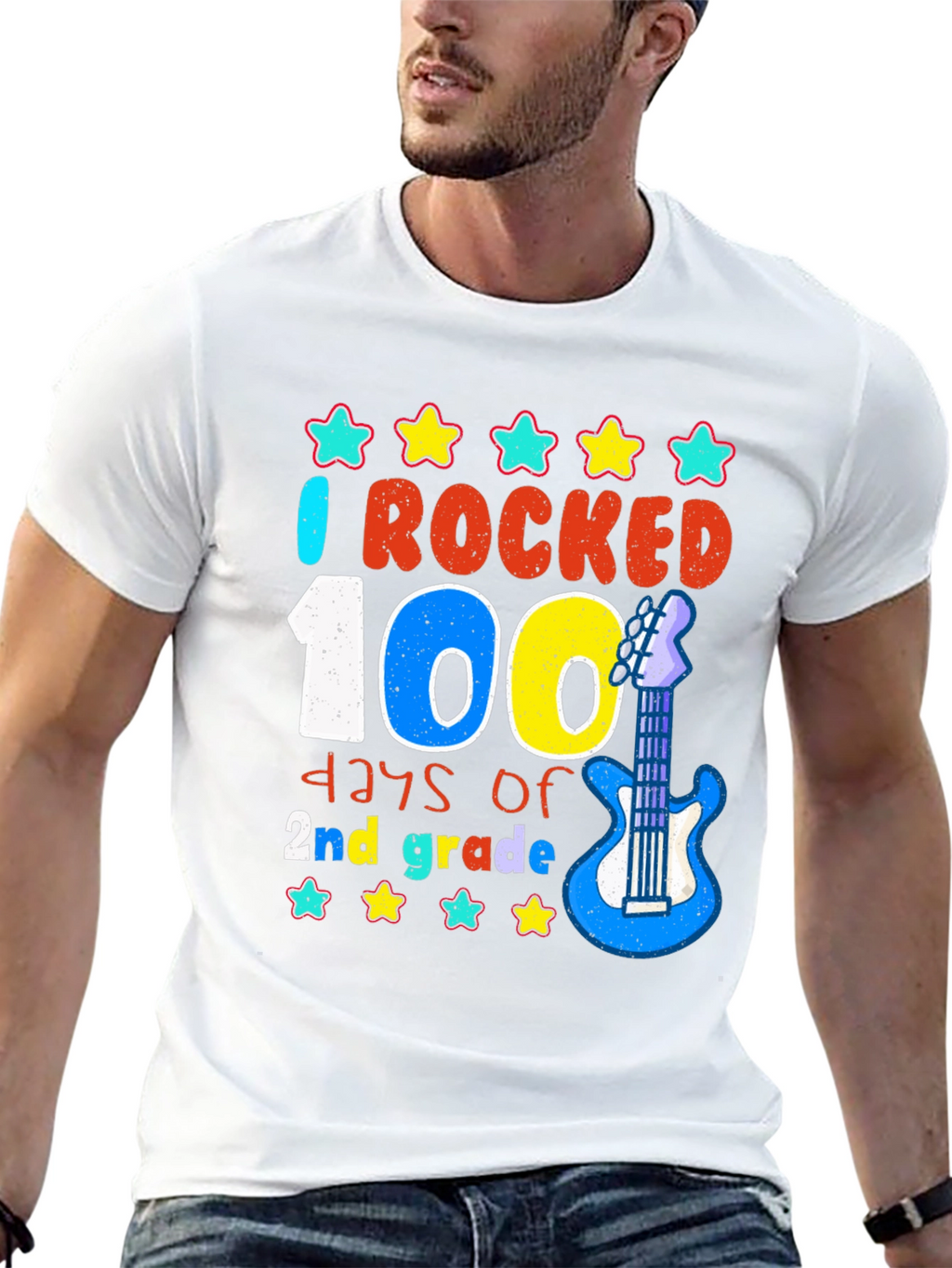 I Rocked 100 Days of 2nd Grade T-Shirt