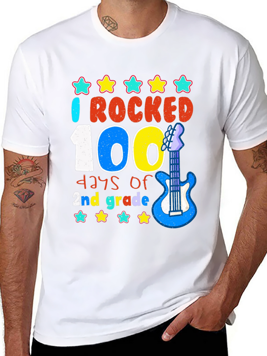 I Rocked 100 Days of 2nd Grade T-Shirt