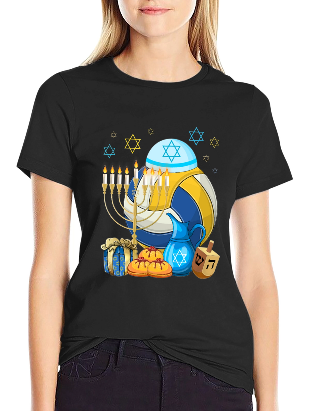Hanukkah Volleyball T-Shirt