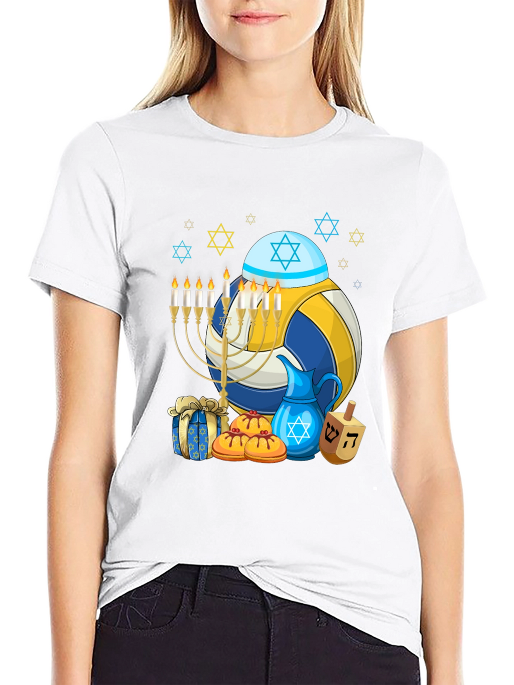 Hanukkah Volleyball T-Shirt