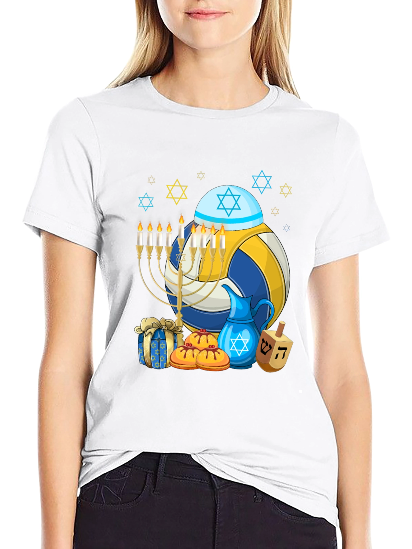 Hanukkah Volleyball T-Shirt