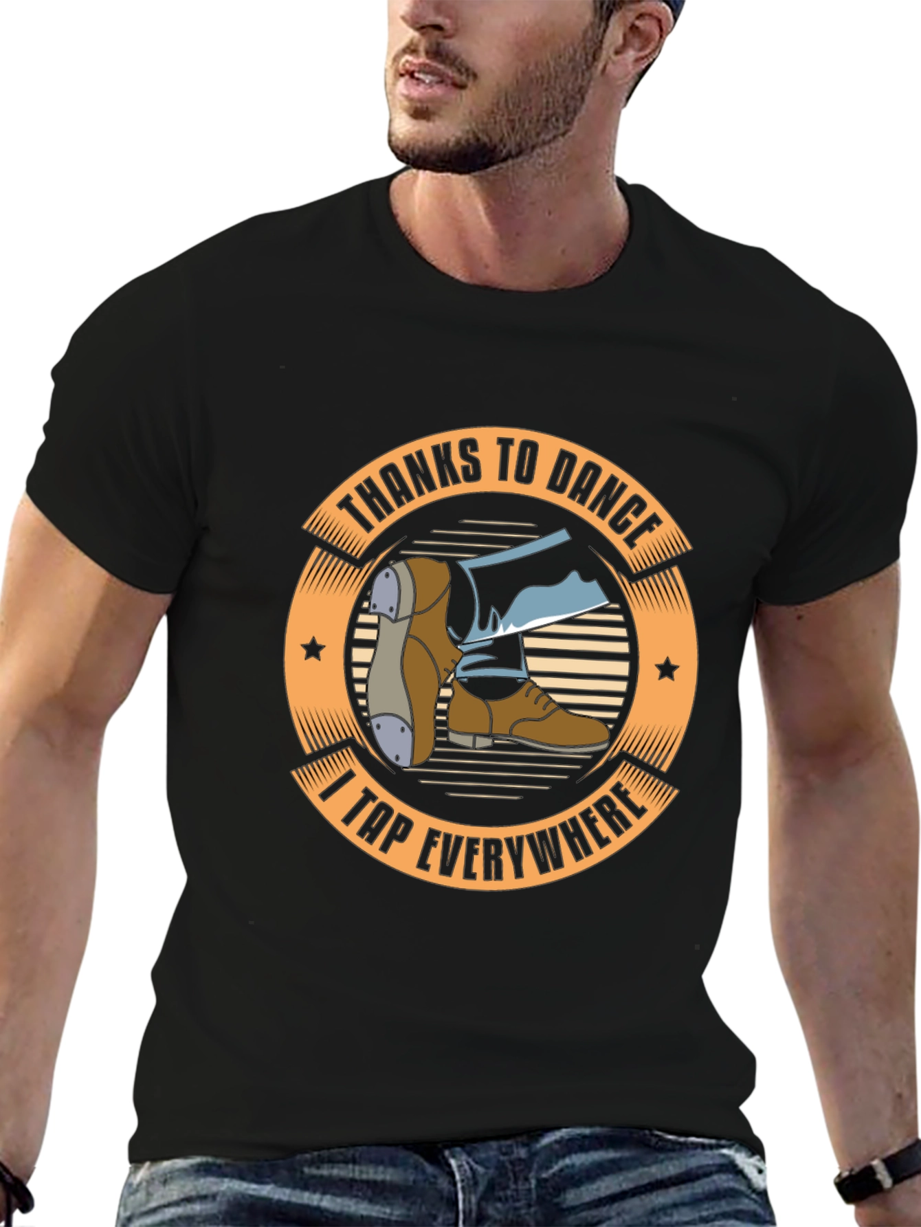 Tap Dance T-Shirt: Thanks to Dance I Tap Everywhere