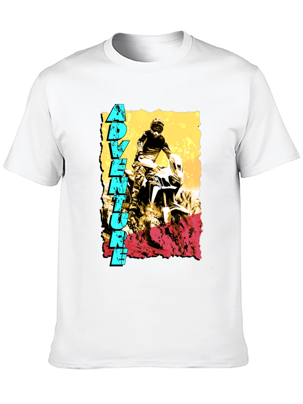 Adventure Rider Graphic Tee - Black