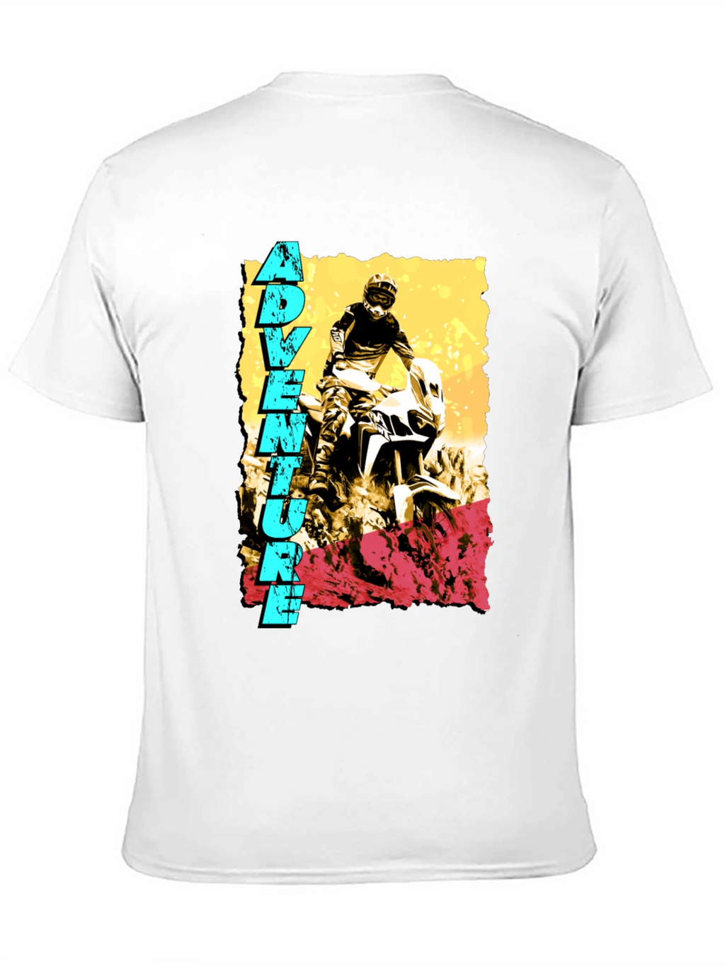 Adventure Rider Graphic Tee - Black