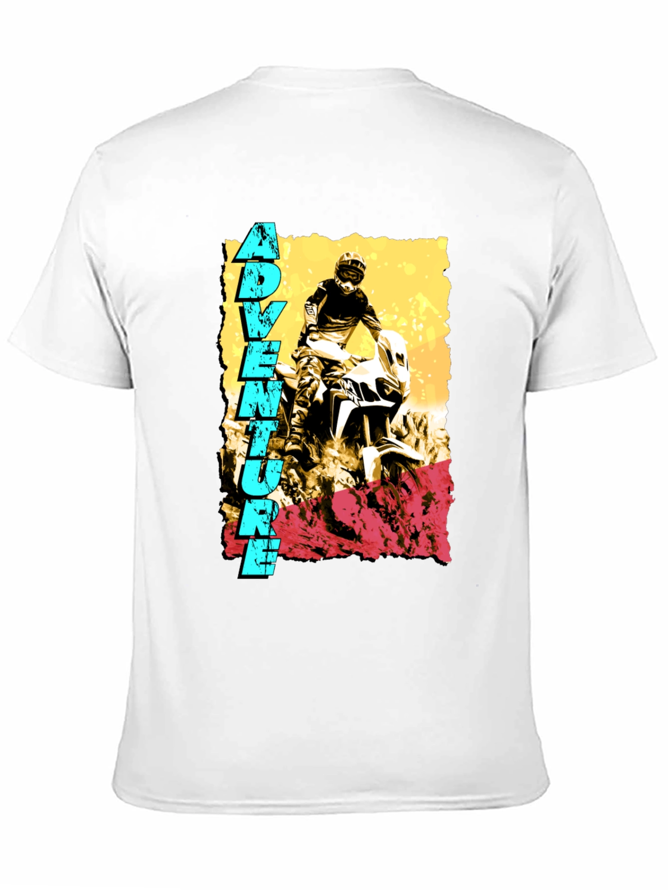 Adventure Rider Graphic Tee - Black