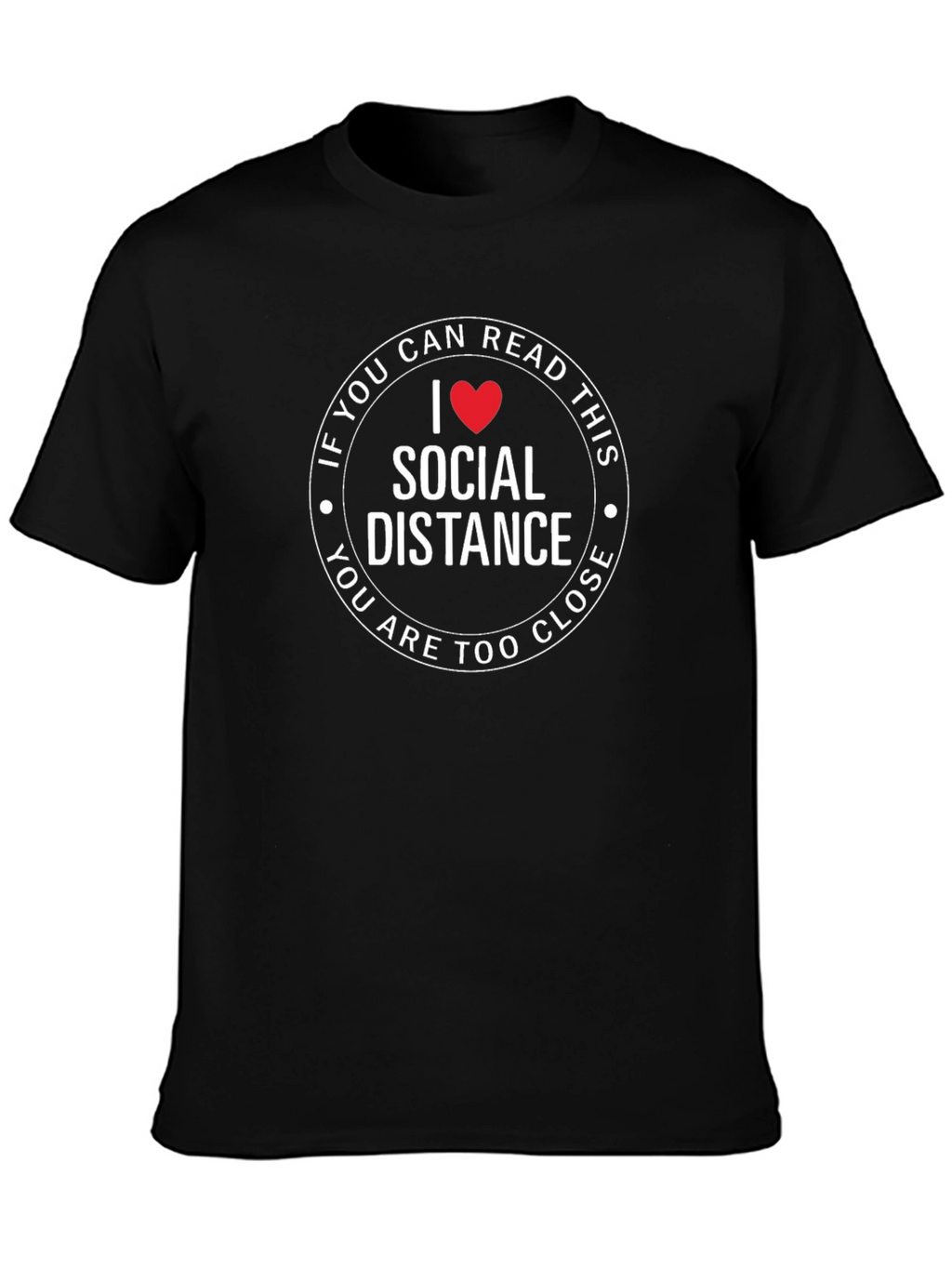 Social Distance Graphic Tee