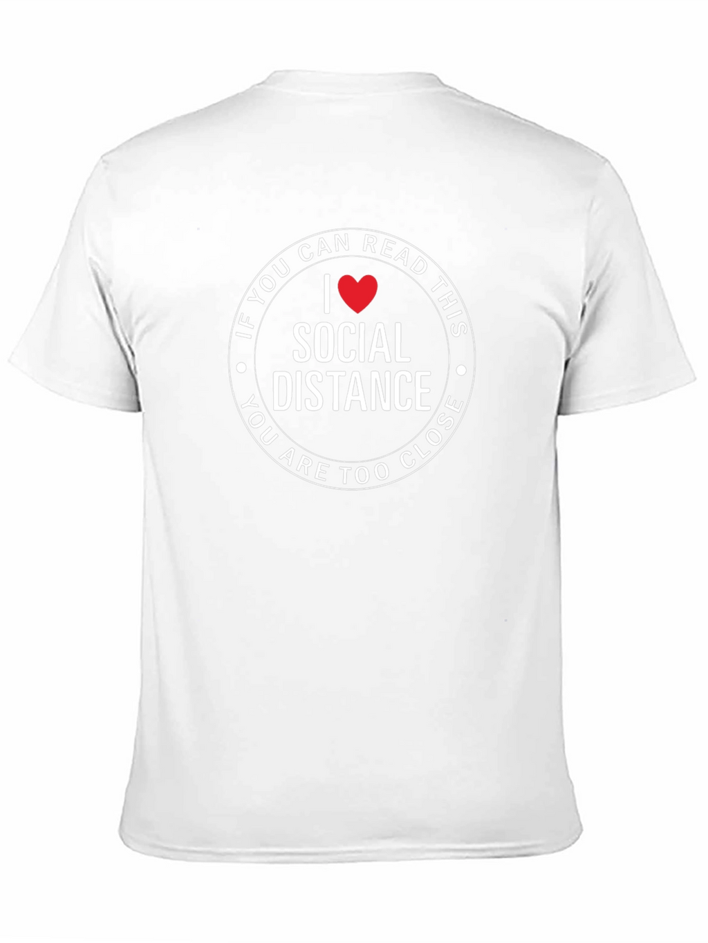 Social Distance Graphic Tee