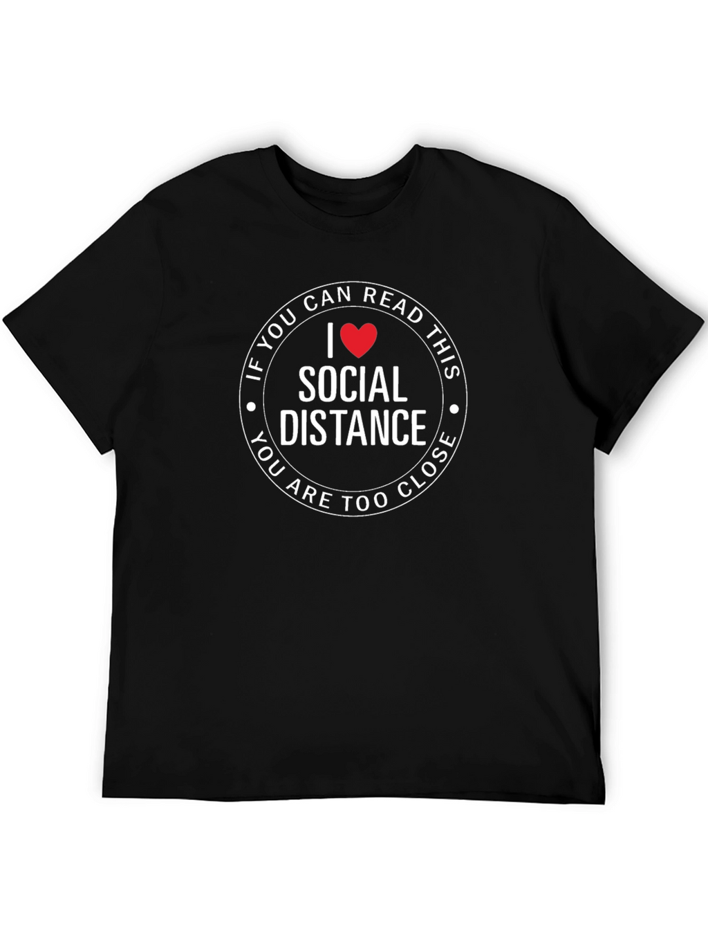 Social Distance Graphic Tee