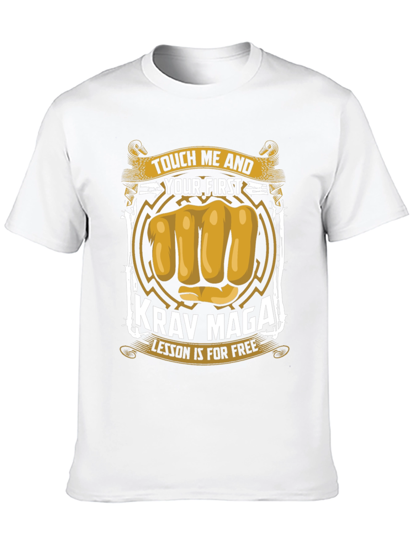 Krav Maga First Lesson Free T-Shirt