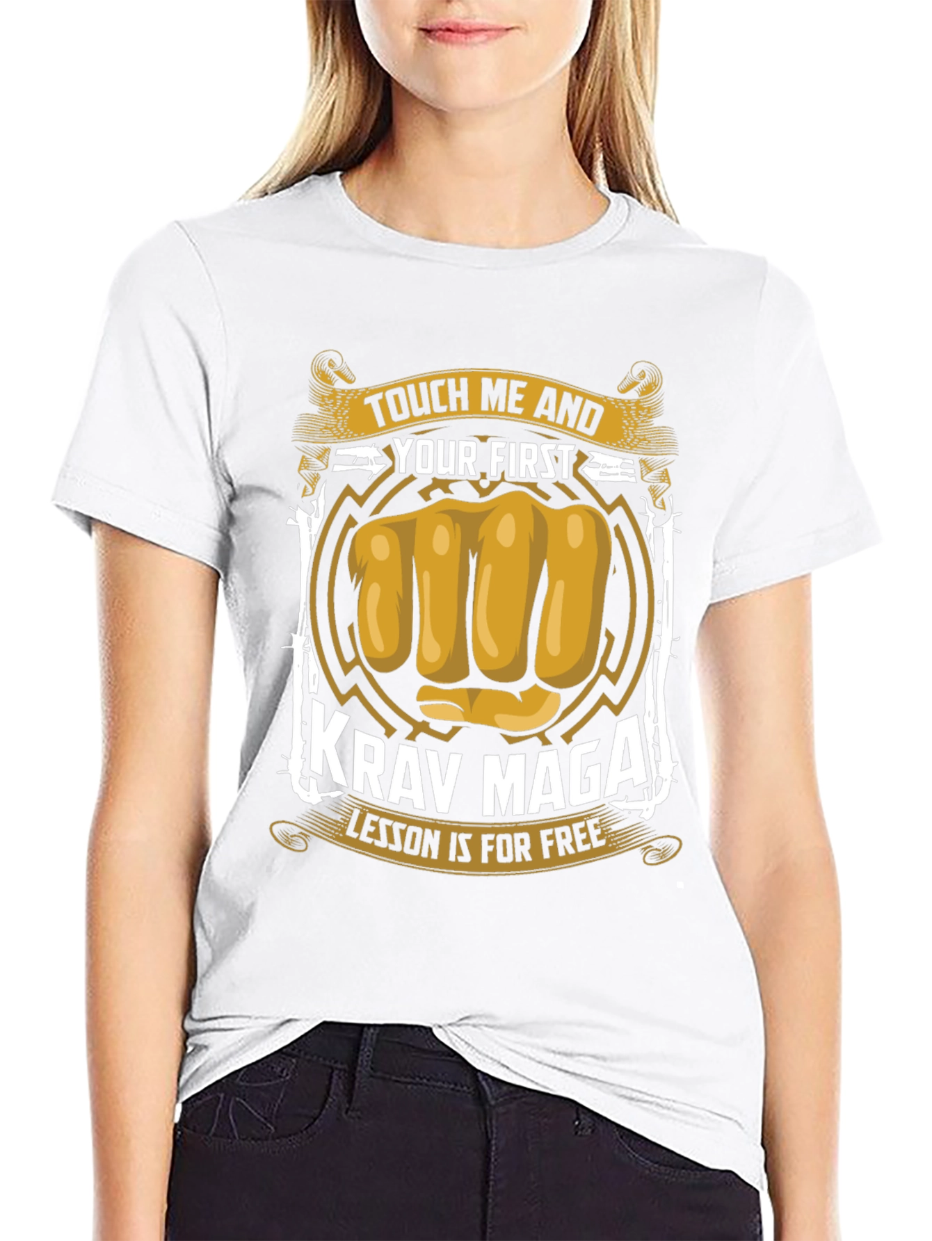 Krav Maga First Lesson Free T-Shirt