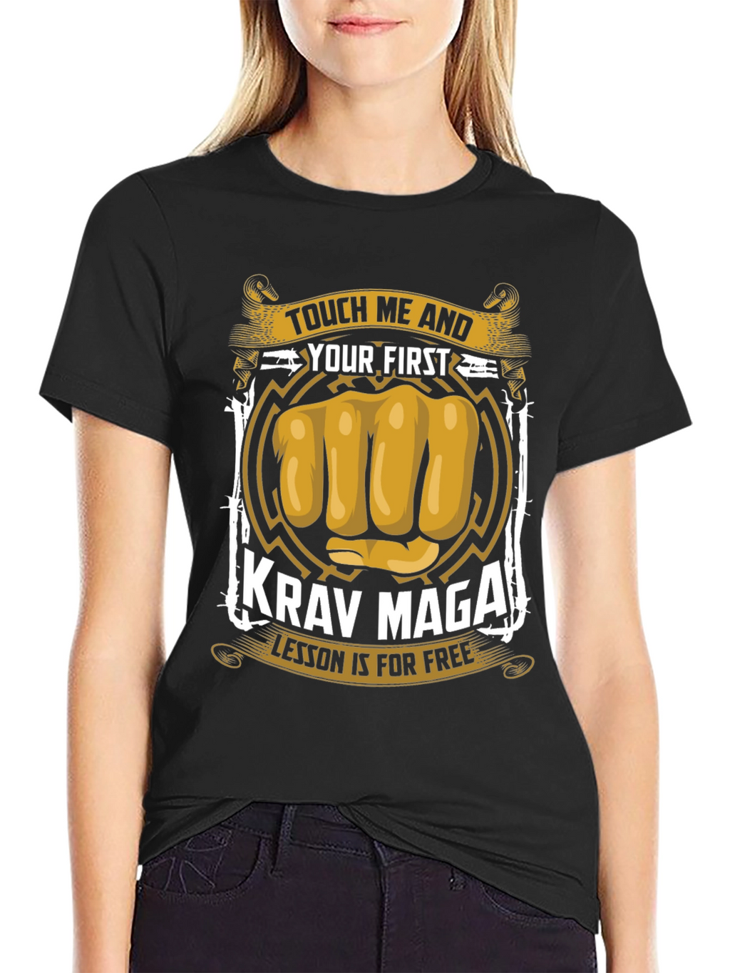 Krav Maga First Lesson Free T-Shirt