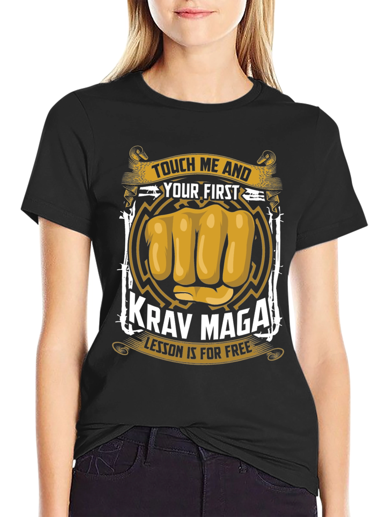 Krav Maga First Lesson Free T-Shirt