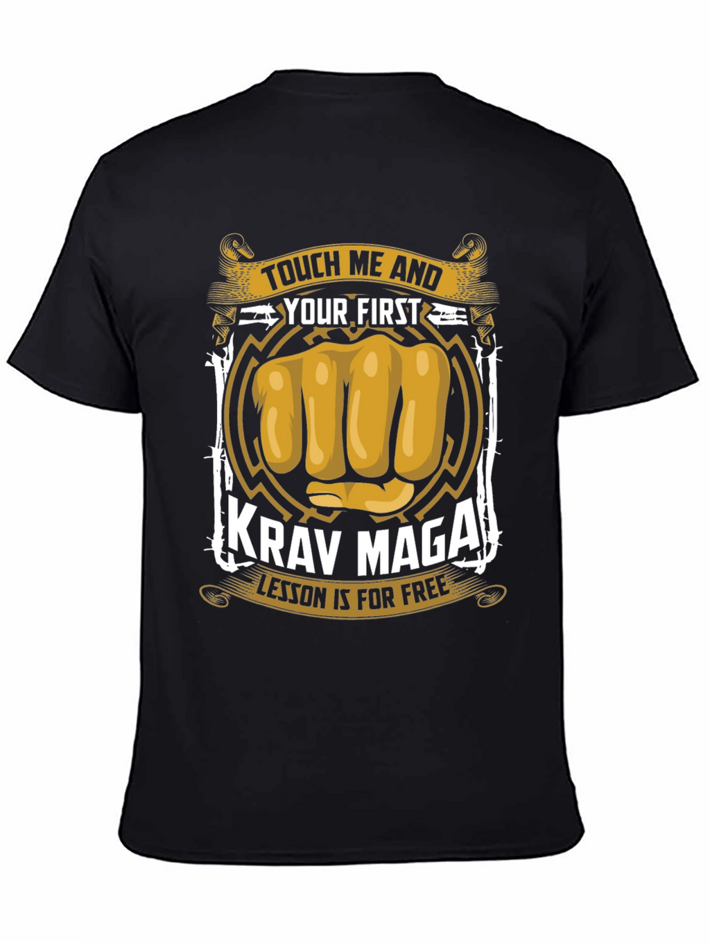 Krav Maga First Lesson Free T-Shirt