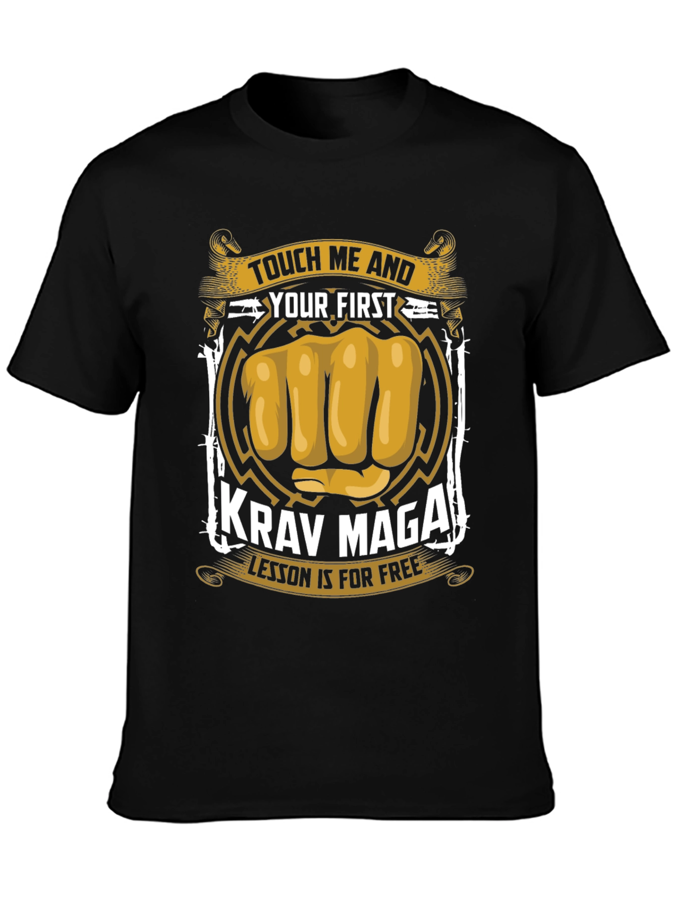 Krav Maga First Lesson Free T-Shirt