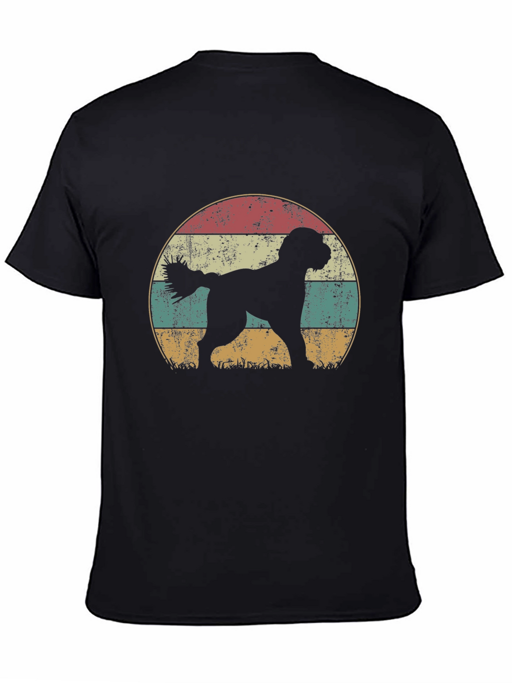 Retro Dog Silhouette T-Shirt
