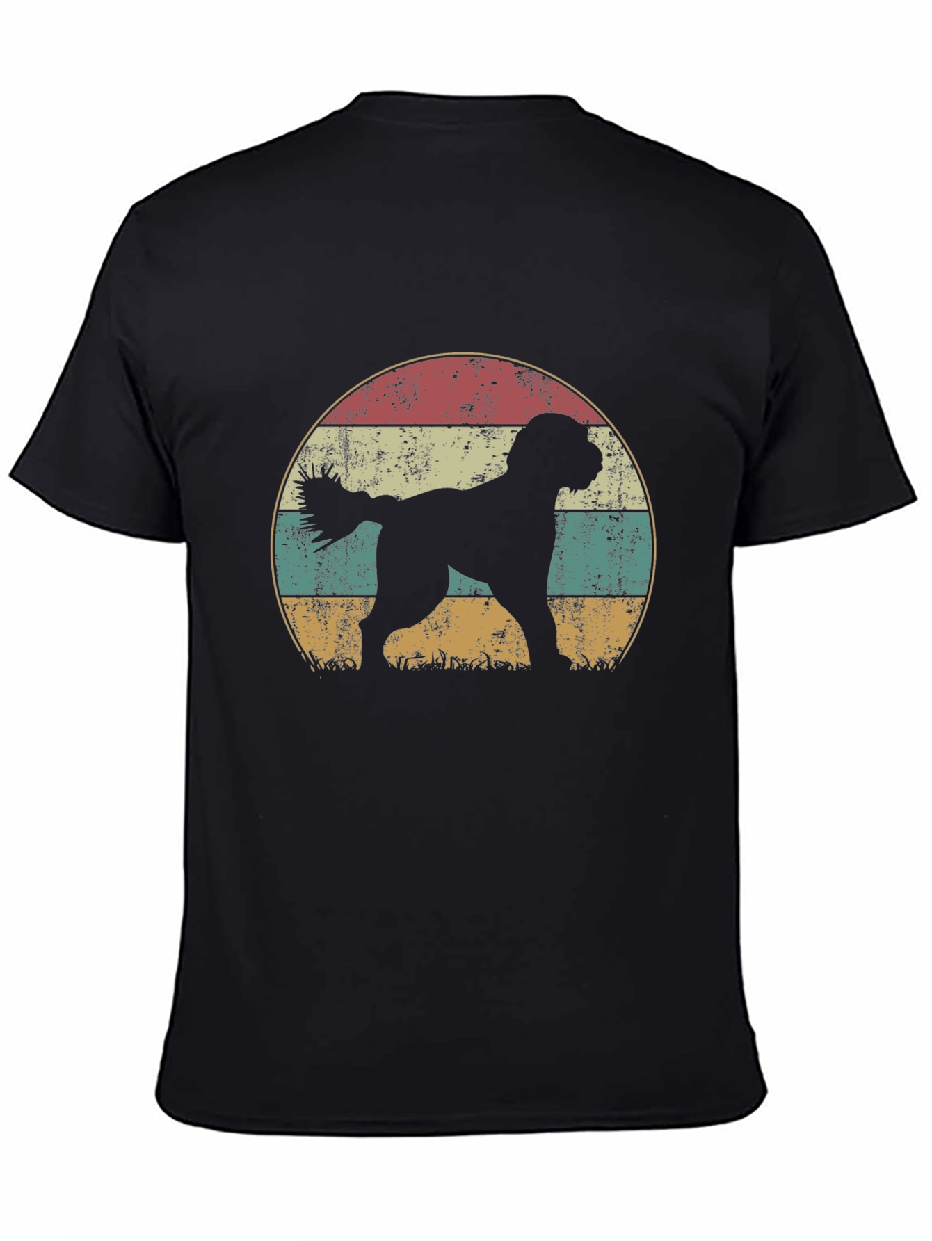 Retro Dog Silhouette T-Shirt