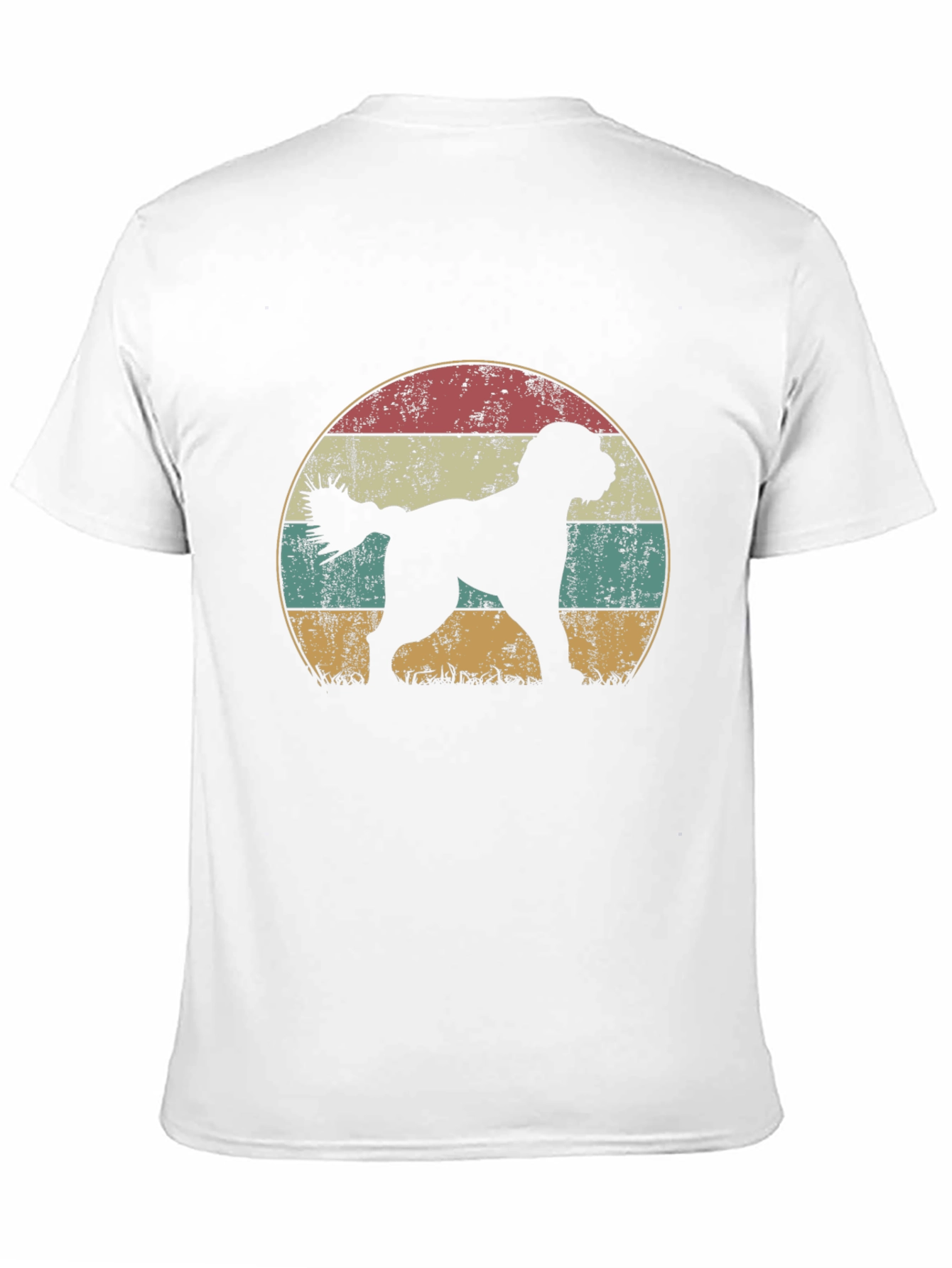 Retro Dog Silhouette T-Shirt