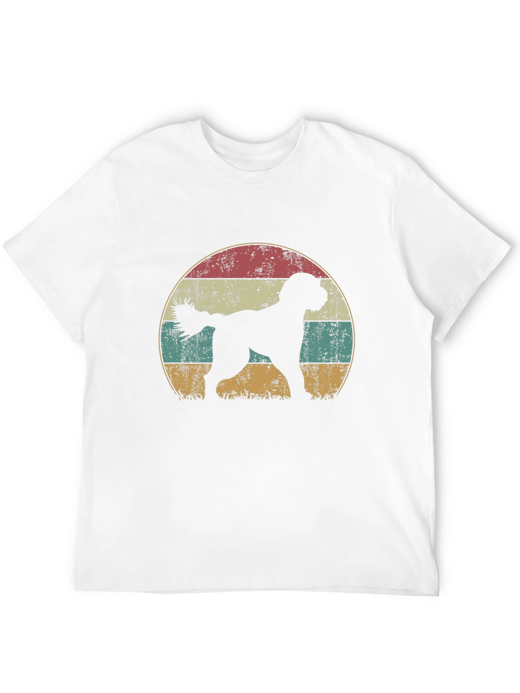 Retro Dog Silhouette T-Shirt
