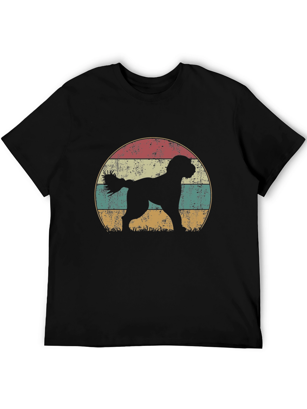 Retro Dog Silhouette T-Shirt